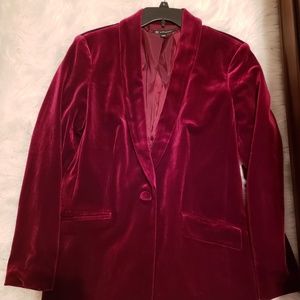 Velvet blazer